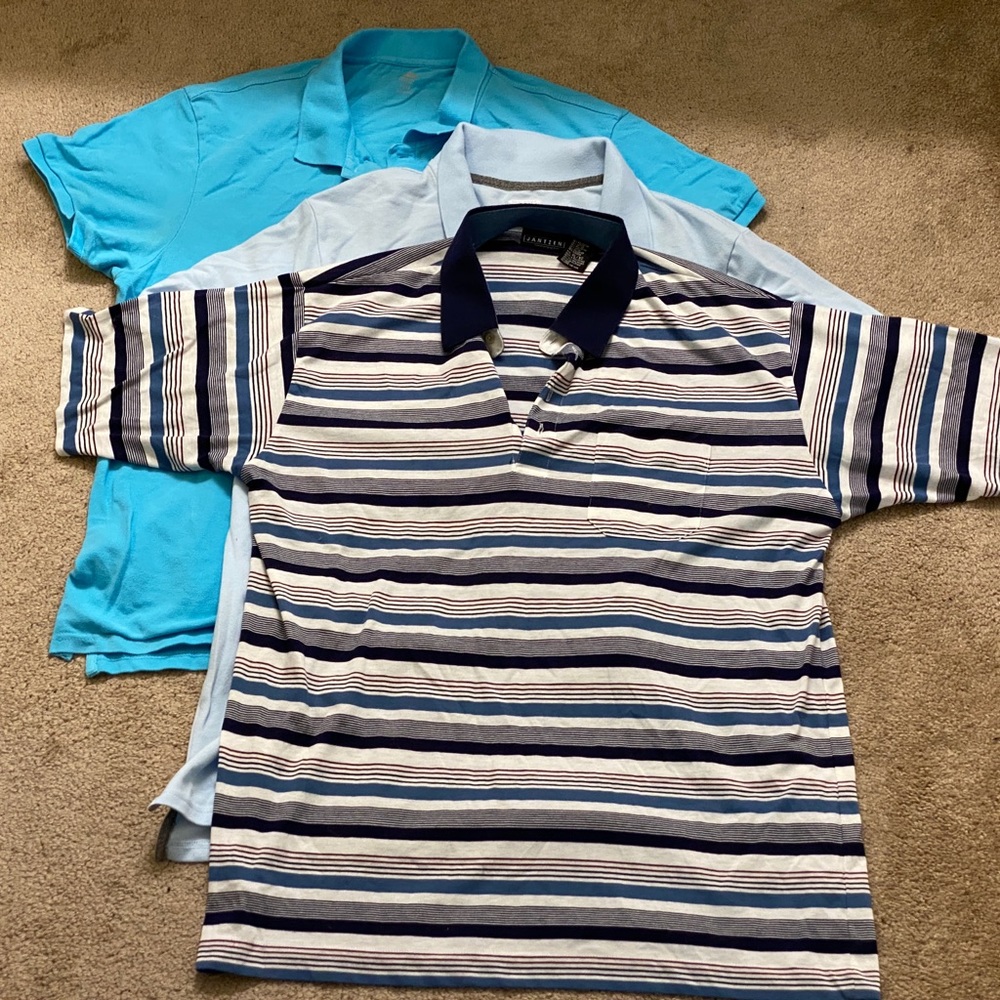 3 Men’s Old Navy / Jantzen Polo Shirts XL